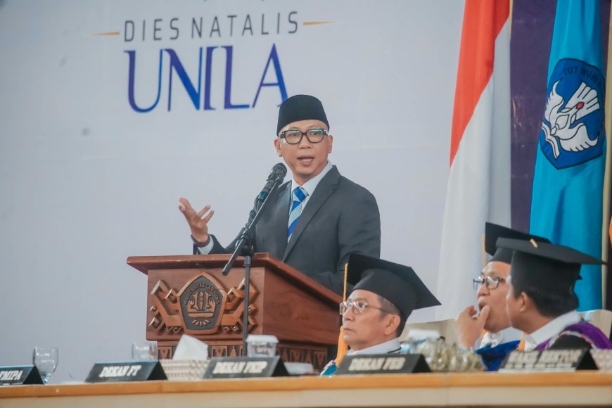 Gubernur Mirza Dorong Unila Jadi Motor Hilirisasi