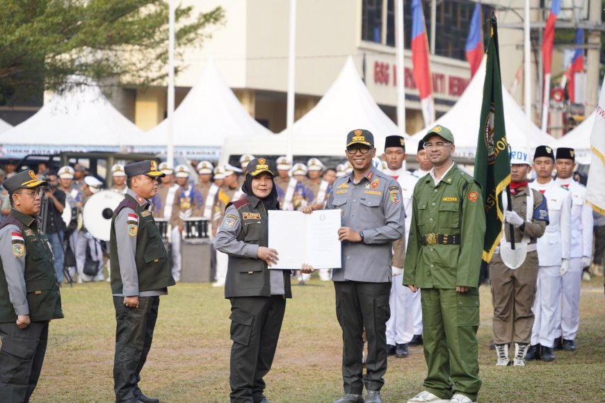 Eva Dwiana Dikukuhkan Jadi Ketua ASLINMAS Bandar Lampung