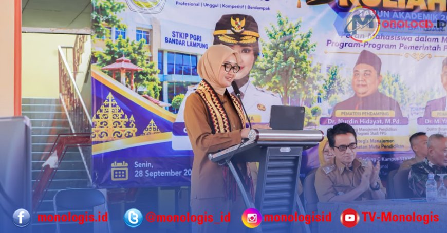 Wagub Lampung Tantang Mahasiswa Jadi Versi Terbaik