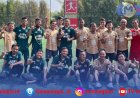 Tim Minisoccer PWI Lampung Bangkit, Tahan SCS 3-3