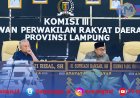 DPRD Lampung Bahas Raperda Pemberdayaan Koperasi