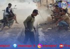 Jelang HUT Mesuji, Pemdes Brabasan Bersihkan Drainase Lapangan