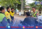 Satlantas Polres Lampung Utara Ajak Ojol Jaga Kamtibmas
