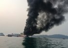 KMP Batumandi Terbakar di Merak, Semua Penumpang Dievakuasi