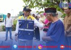Mirza Tinjau Jalan Way Rarem dan Program Bedah Rumah di Lampung Utara