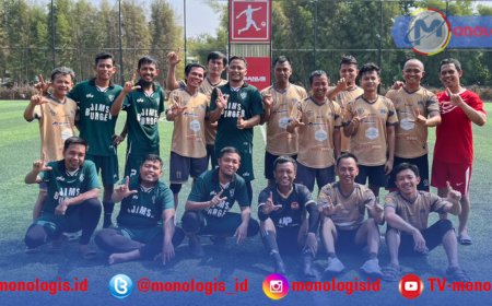 Tim Minisoccer PWI Lampung Bangkit, Tahan SCS 3-3