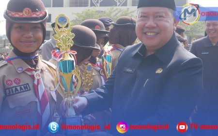 Gebyar Perkemahan Pramuka Bandar Lampung Ditutup