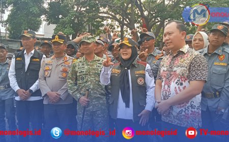 Ribuan Satlinmas Bandar Lampung Ikuti Kemah Bhakti
