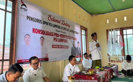 Ketua PSI Lampung Tengah Bidik Kursi Wabup 2029