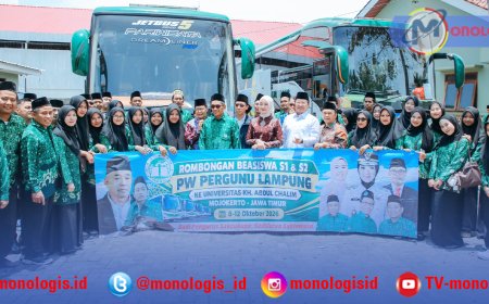 Wagub Lampung Lepas 46 Penerima Beasiswa Pergunu