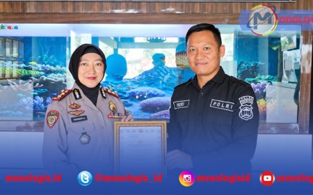 Personel Humas Polres Lampung Utara Amankan Pencuri Alfamart