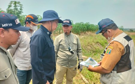 Proyek PSEL Lampung Raya Matangkan Lahan 8 Hektare