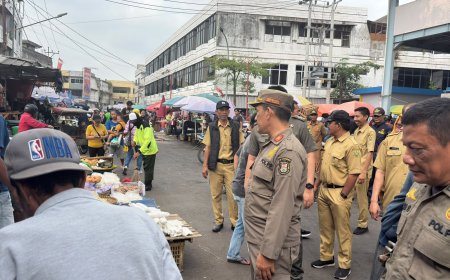 Pemkot Bandar Lampung Tata PKL Pasar Pasir Gintung