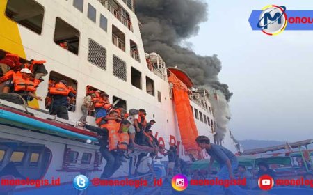 KPK-PN: Respons ASDP Tangani Kebakaran KMP Batumandi Patut Diapresiasi, Terutama Keselamatan Penumpang
