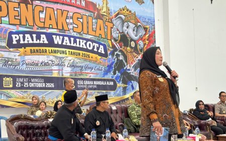 Eva Dwiana Buka Kejuaraan Pencak Silat Piala Wali Kota