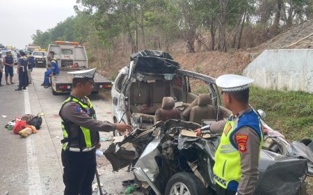 Kecelakaan Maut di Tol Terpeka, 6 Orang Tewas