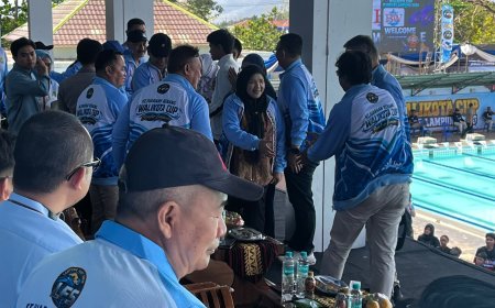2.664 Atlet Ramaikan Kejuaraan Renang Wali Kota Bandar Lampung Cup