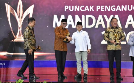 Lampung Raih Mandaya Award 2026 Penurunan Kemiskinan