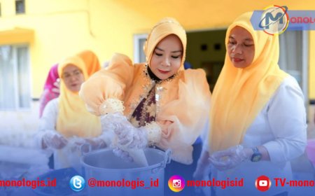 IIPG Lamteng Latih Ibu-Ibu Olah Produk Ikan