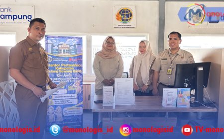 Permudah Layanan Warga, Kantor Pertanahan Tubaba Buka Loket di MPP