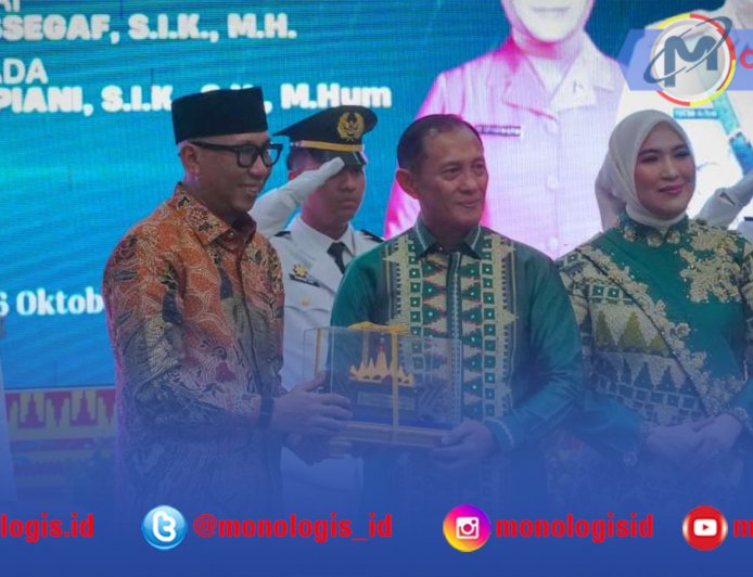 Gubernur Mirza Minta Kapolda Baru Kawal Pembangunan Lampung