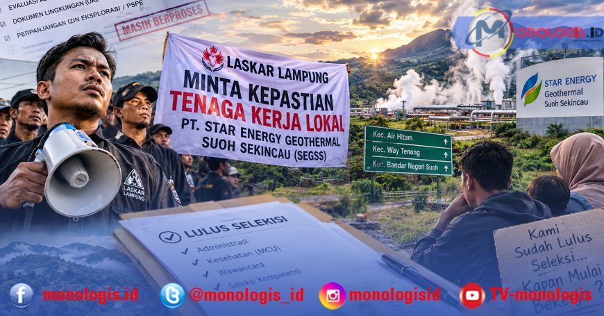 Laskar Lampung Minta SEGSS Beri Kepastian Tenaga Kerja Lokal