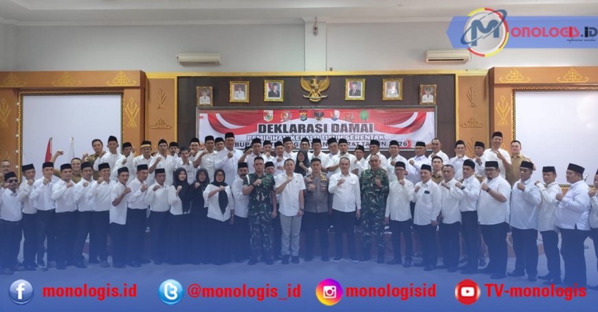 58 Calon Kepalo Tiyuh Tubaba Deklarasi Damai