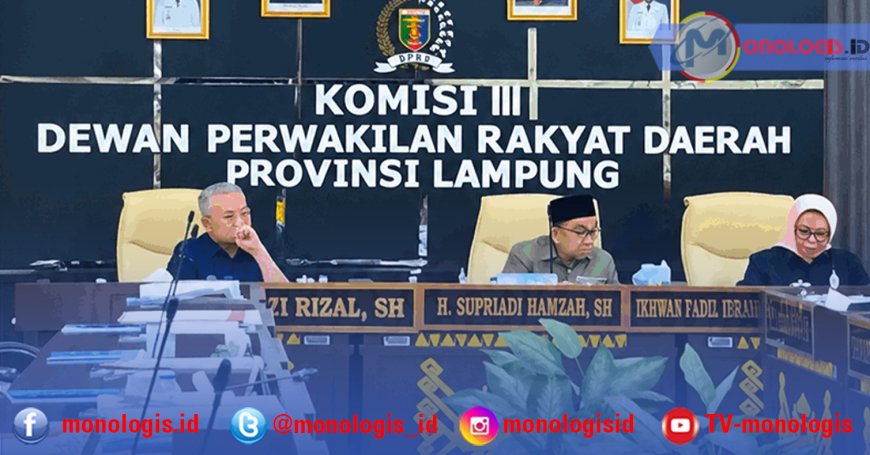 DPRD Lampung Bahas Raperda Pemberdayaan Koperasi