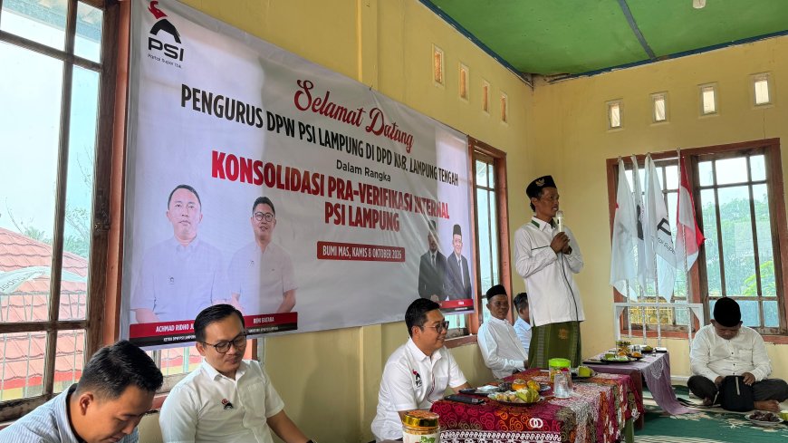 Ketua PSI Lampung Tengah Bidik Kursi Wabup 2029