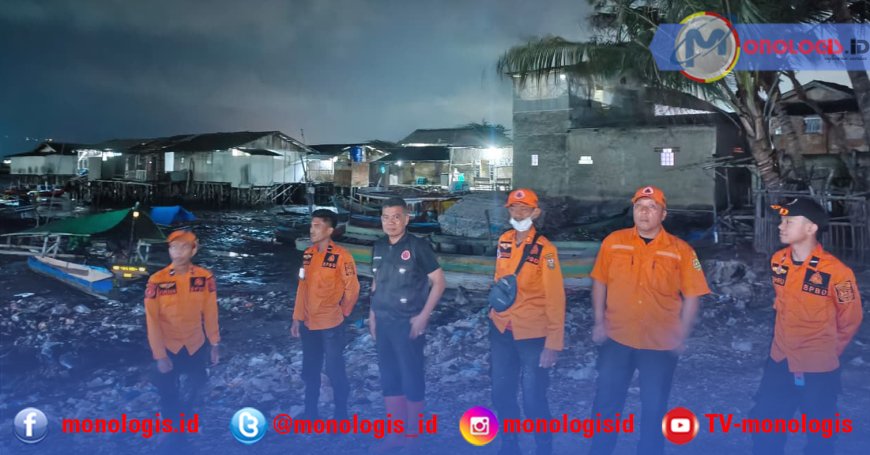 BPBD Bandar Lampung Pantau Potensi Banjir Rob di Panjang
