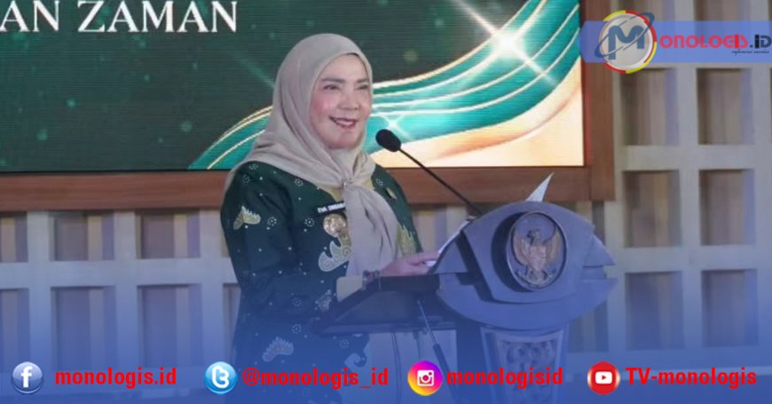 Eva Dwiana Apresiasi Basic Training Raya HMI Bandar Lampung