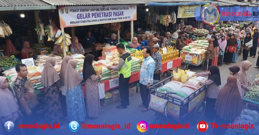 Pemkot Bandar Lampung Gelar Operasi Pasar, Ini Lokasinya