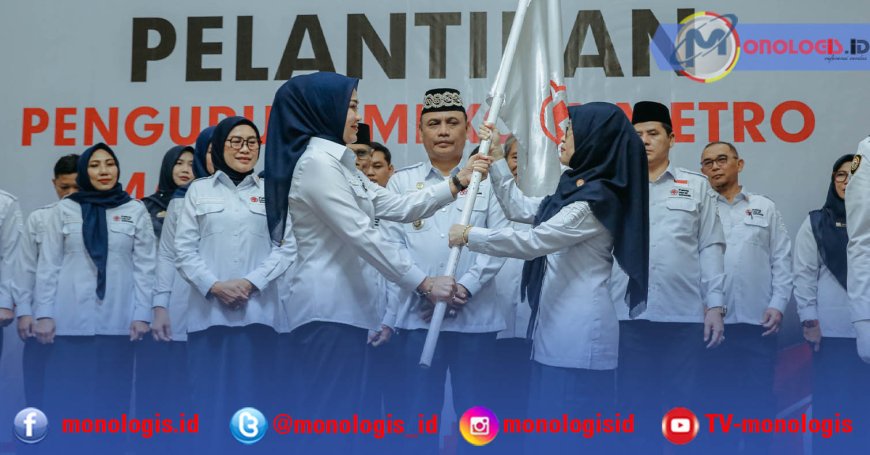 Ketua PMI Lampung Lantik Pengurus PMI Metro 2026–2031