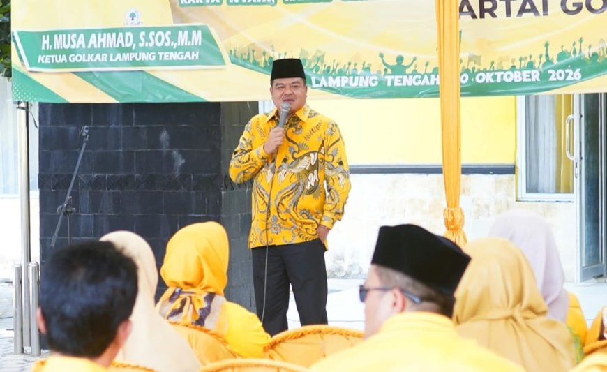 Musa Ahmad: Golkar Harus Membumi Bersama Rakyat