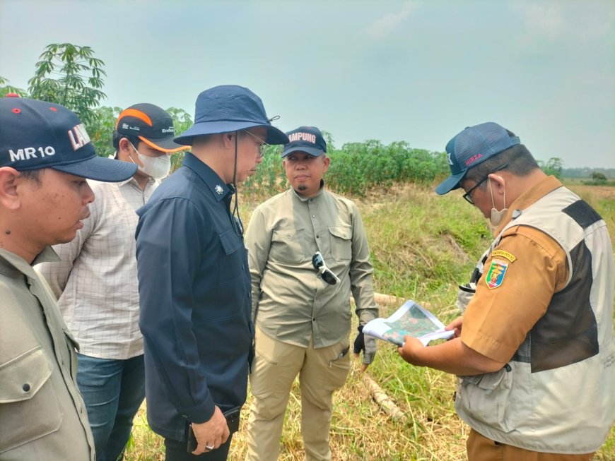 Proyek PSEL Lampung Raya Matangkan Lahan 8 Hektare
