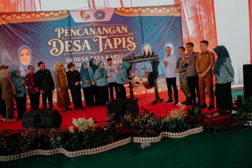 Desa TAPIS Lampung Utara Diperkuat Bantuan Nyata