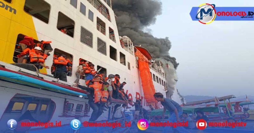KPK-PN: Respons ASDP Tangani Kebakaran KMP Batumandi Patut Diapresiasi, Terutama Keselamatan Penumpang