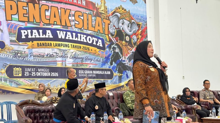 Eva Dwiana Buka Kejuaraan Pencak Silat Piala Wali Kota