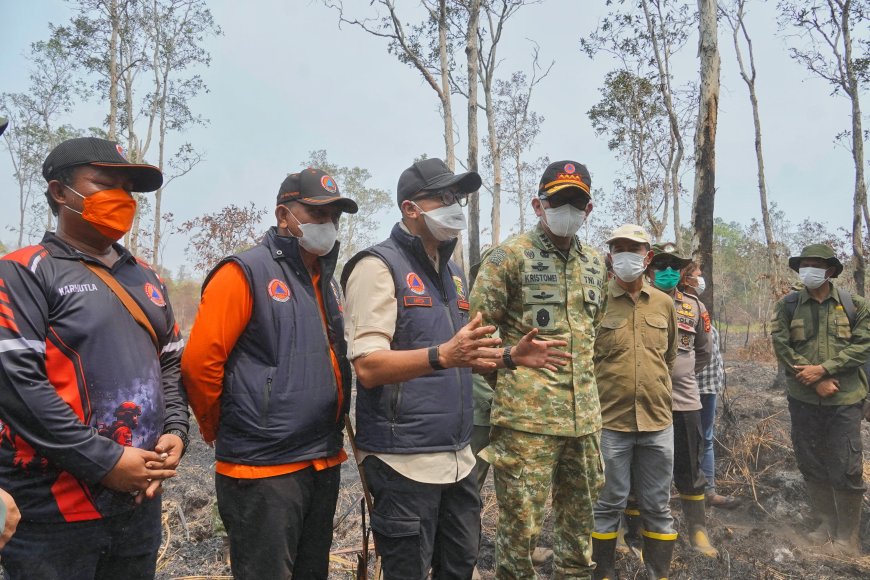 Karhutla Way Kambas, 110 Titik Api Terdeteksi