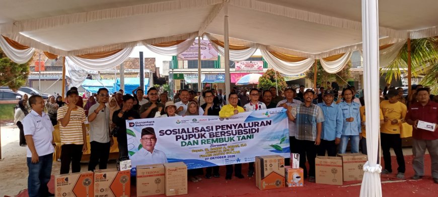 Hanan A. Rozak Tekankan Pengawasan Pupuk Subsidi