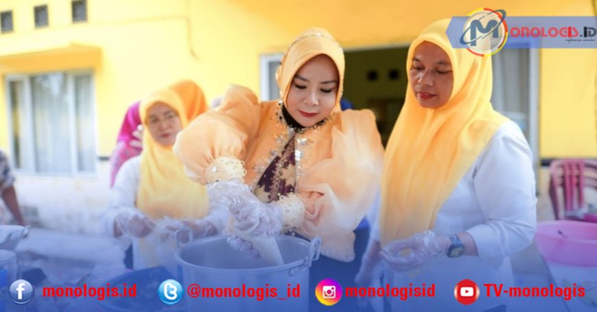 IIPG Lamteng Latih Ibu-Ibu Olah Produk Ikan