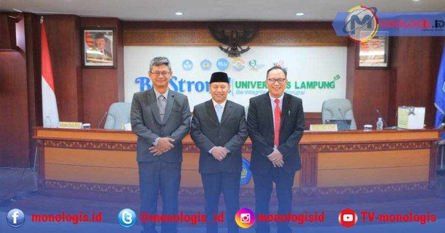 Unila Tetapkan Tiga Calon Rektor Periode 2027–2031