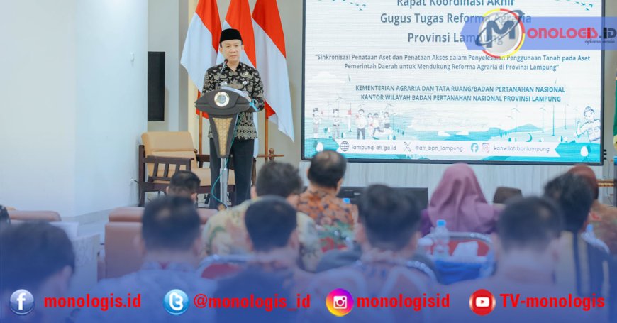 Buka Rakor GTRA 2026, Marindo Dorong Reforma Agraria Berorientasi Kesejahteraan